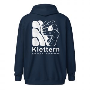 Unisex Jacke Logo weiß